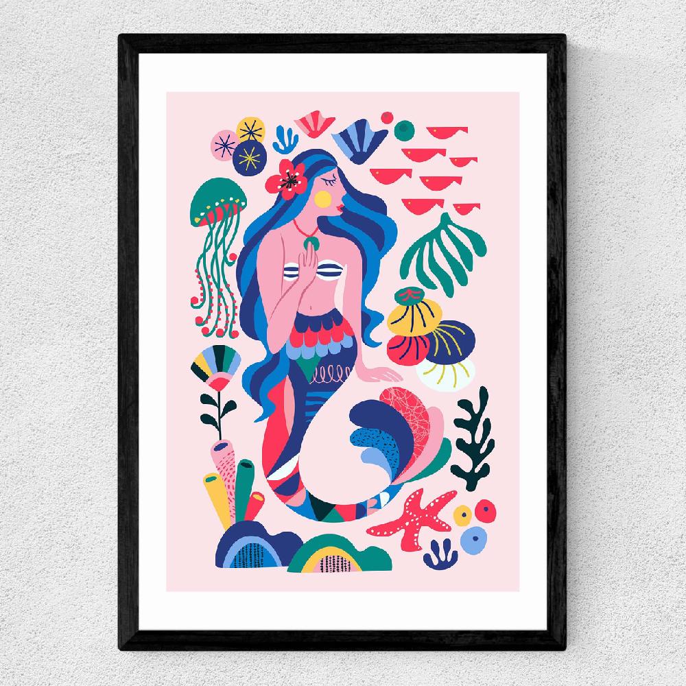 East End Prints Mermaid