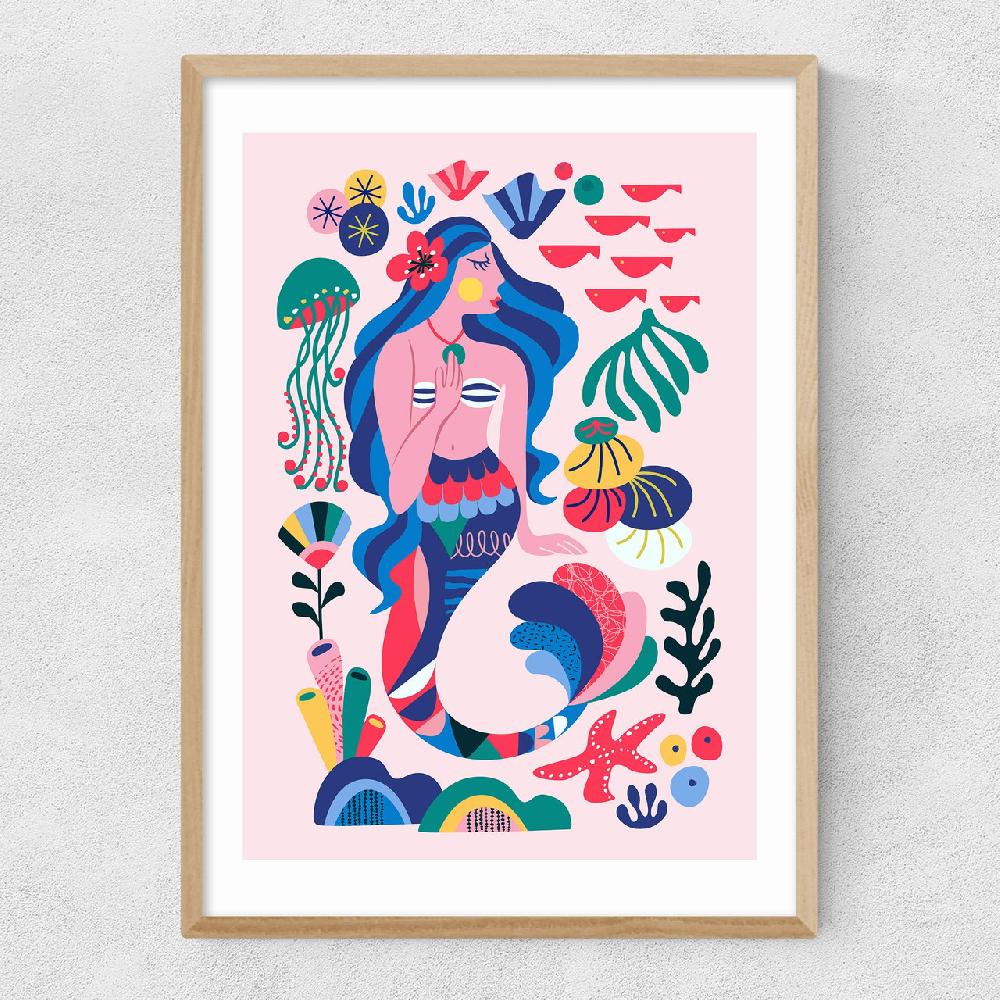 East End Prints Mermaid