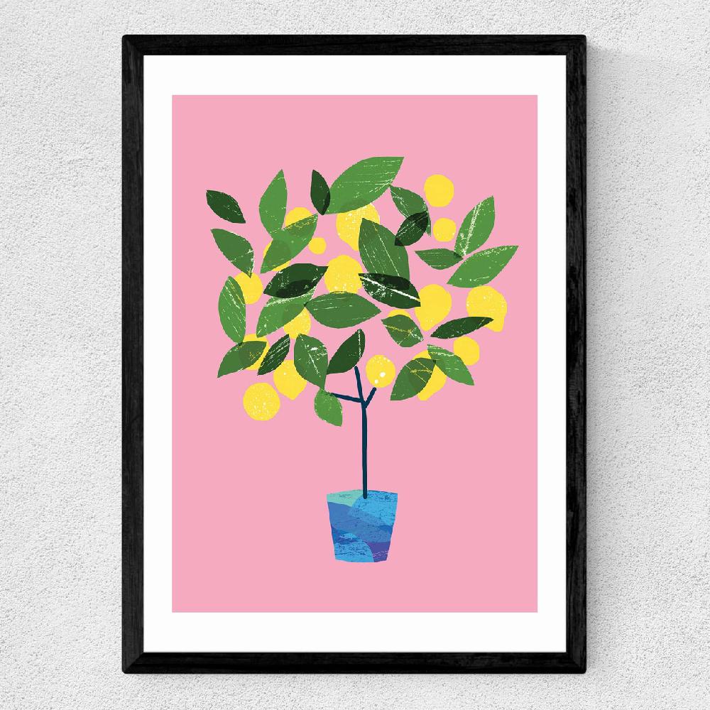 East End Prints Meyer Lemon Tree