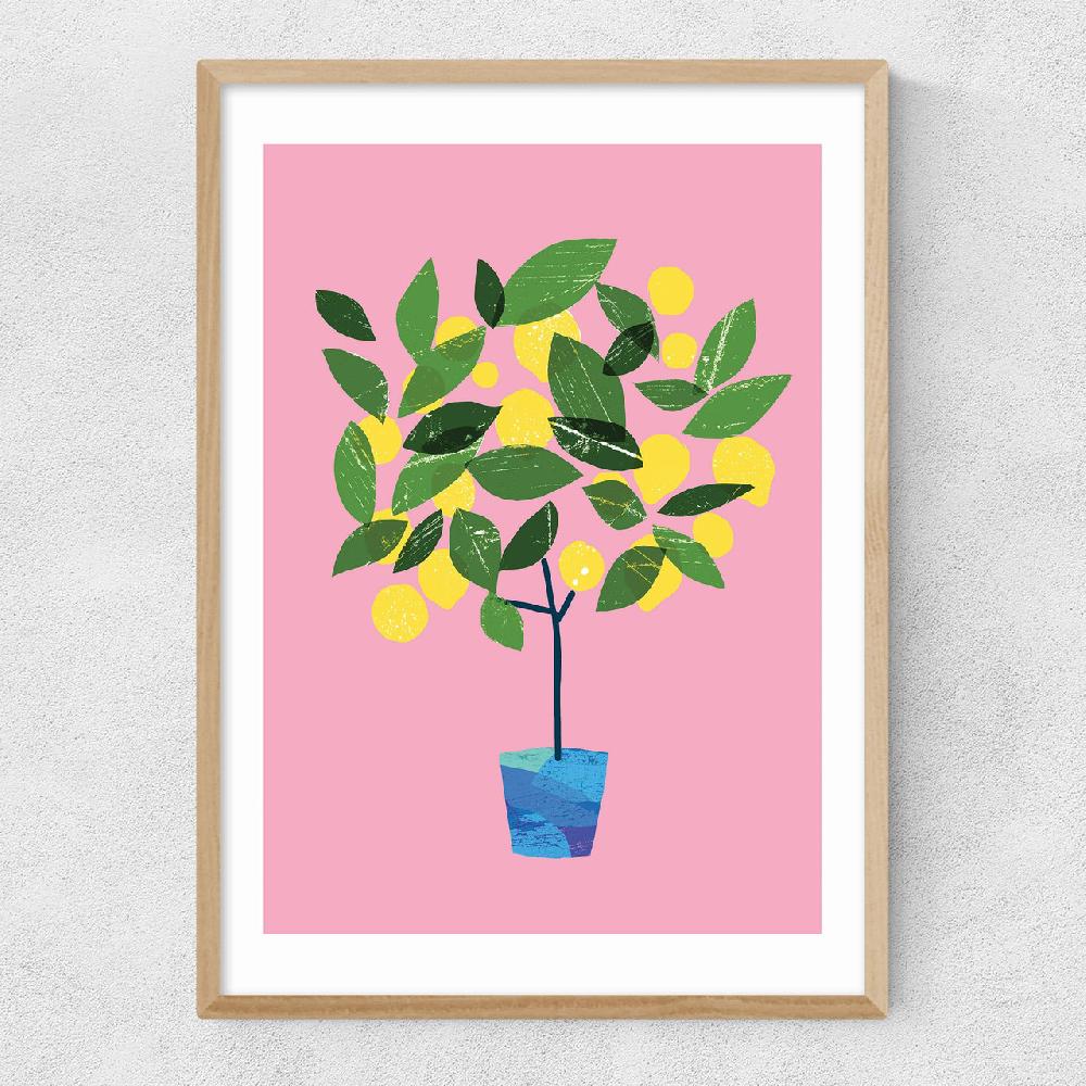 East End Prints Meyer Lemon Tree