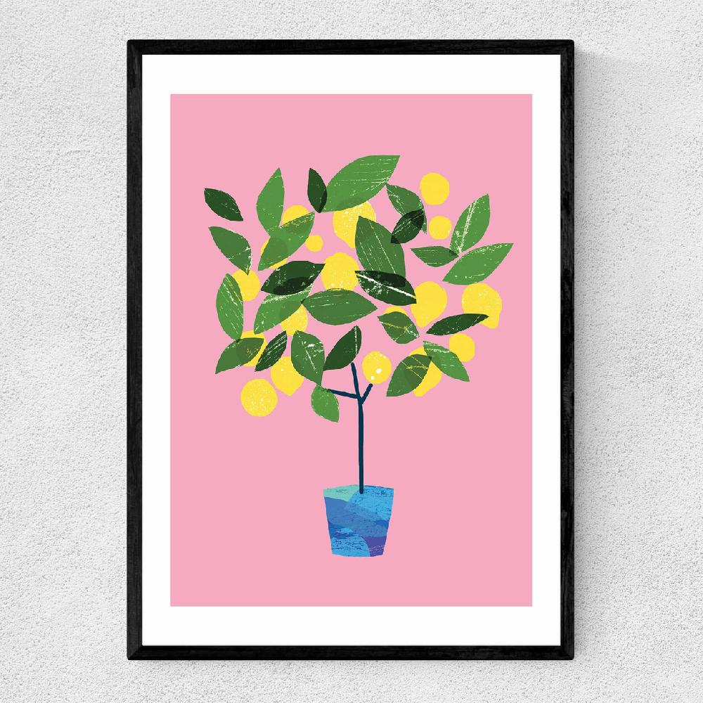 east end prints Meyer Lemon Tree