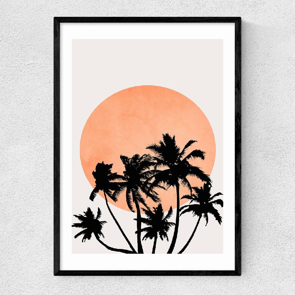 east end prints Miami Beach Peach