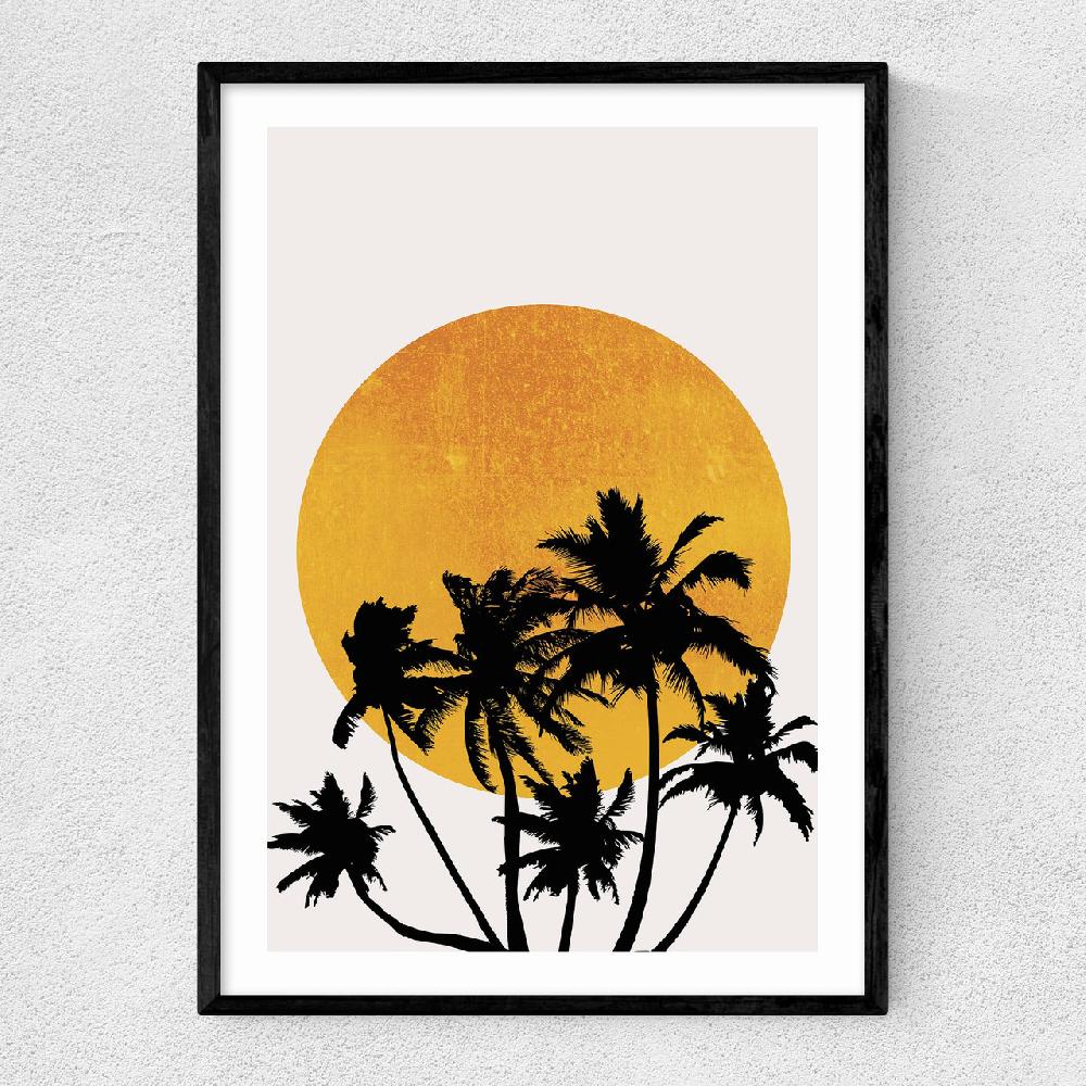 east end prints Miami Beach Sunset