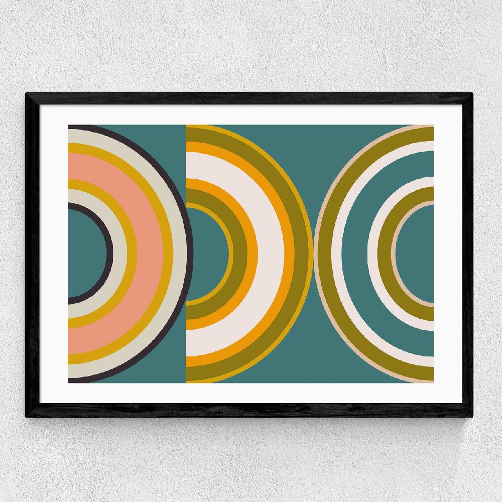 East End Prints Mid-Century Arch