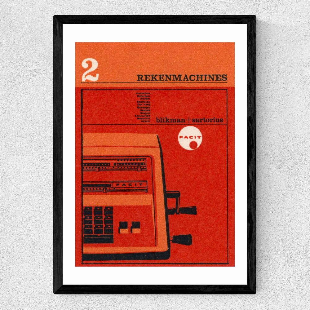 East End Prints Mid-Century Typewriter Matchbox