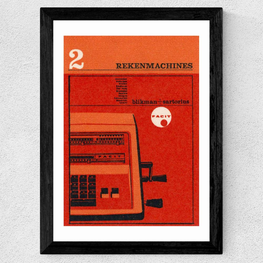 East End Prints Mid-Century Typewriter Matchbox