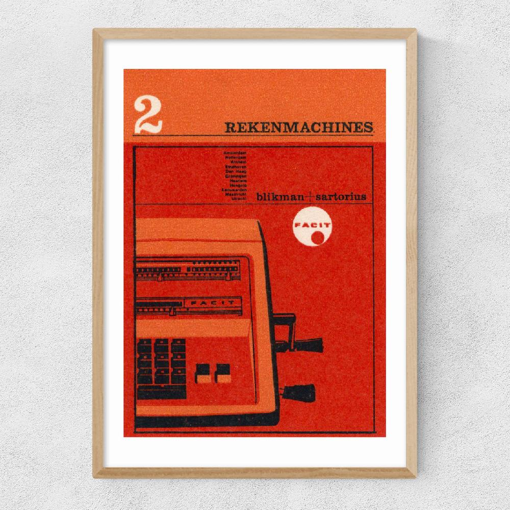 East End Prints Mid-Century Typewriter Matchbox