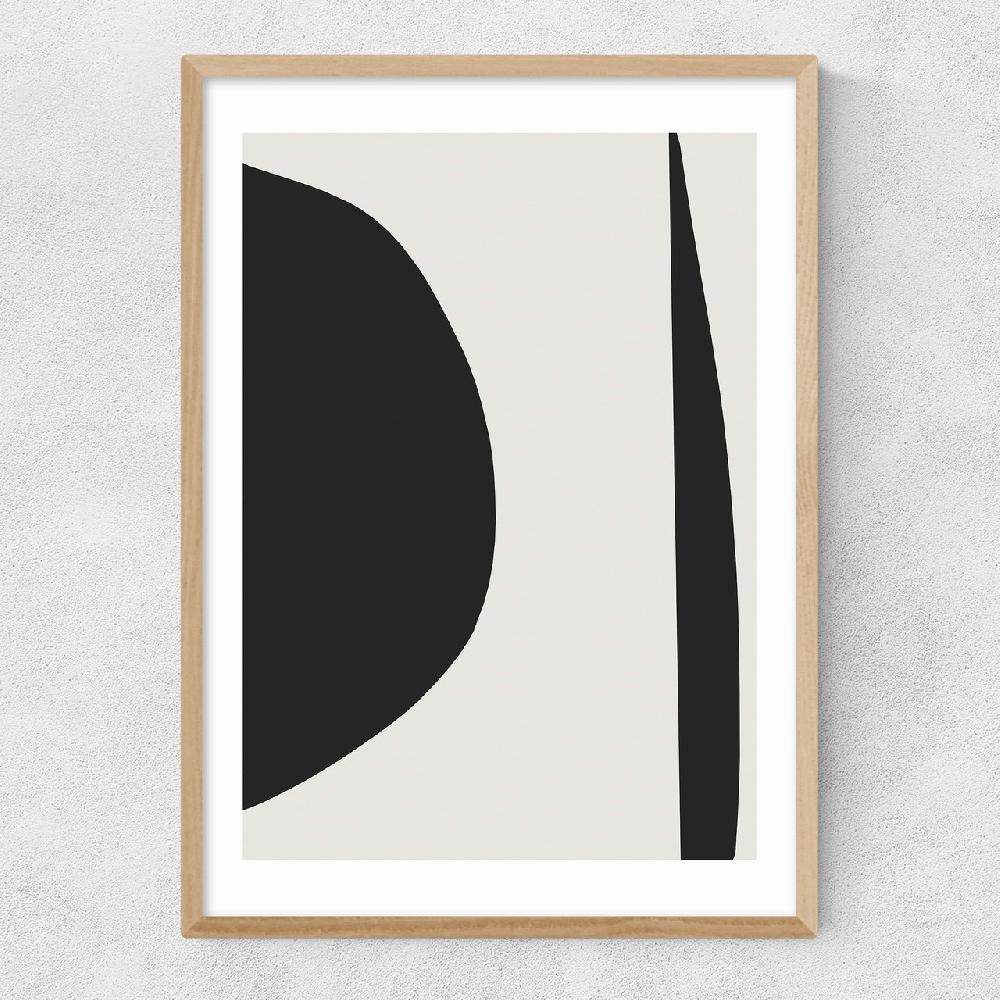 East End Prints Minimal Black 1