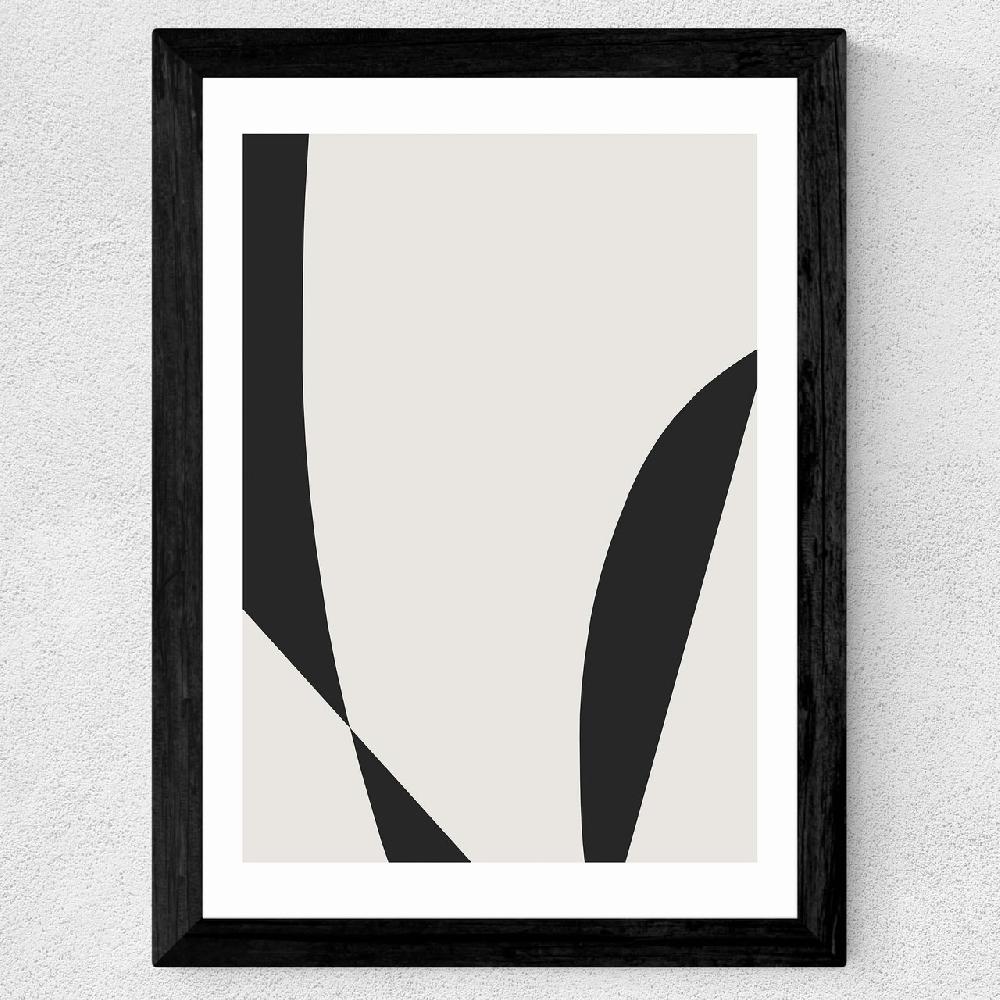 East End Prints Minimal Black 3