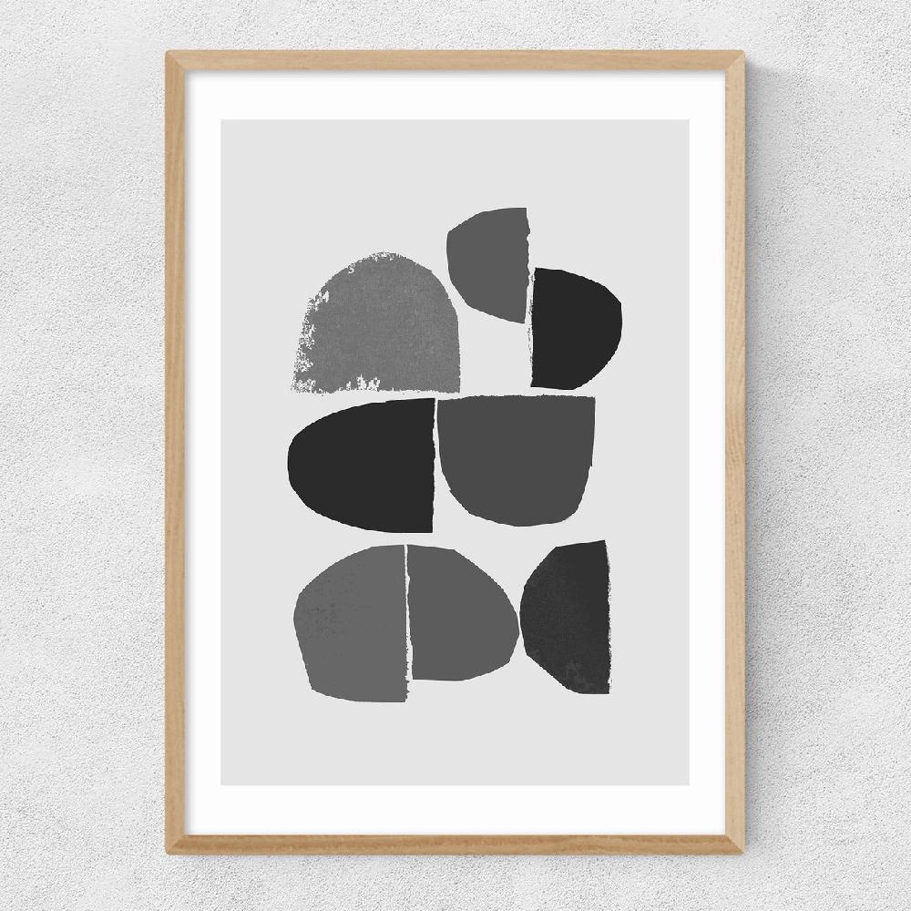 East End Prints Minimalist Collage