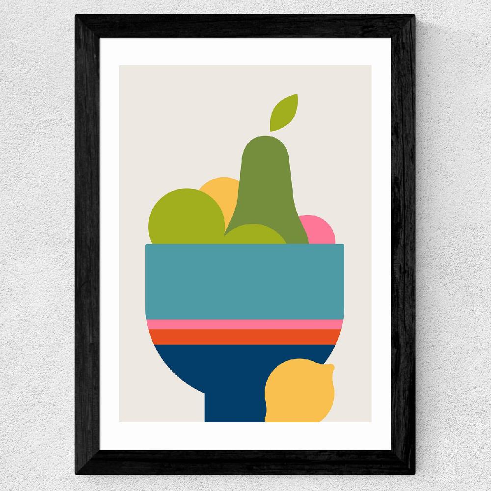 East End Prints Mixed Fruit Blues