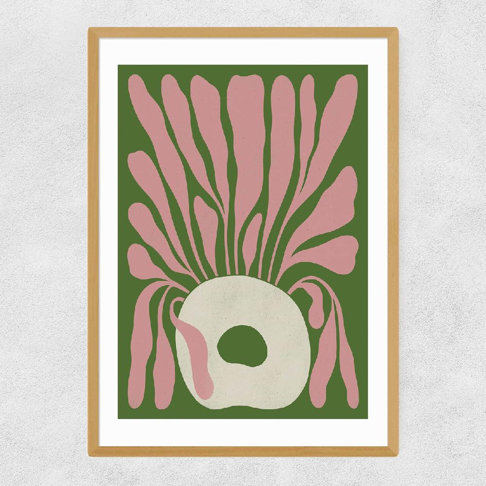 East End Prints Modern Plant II