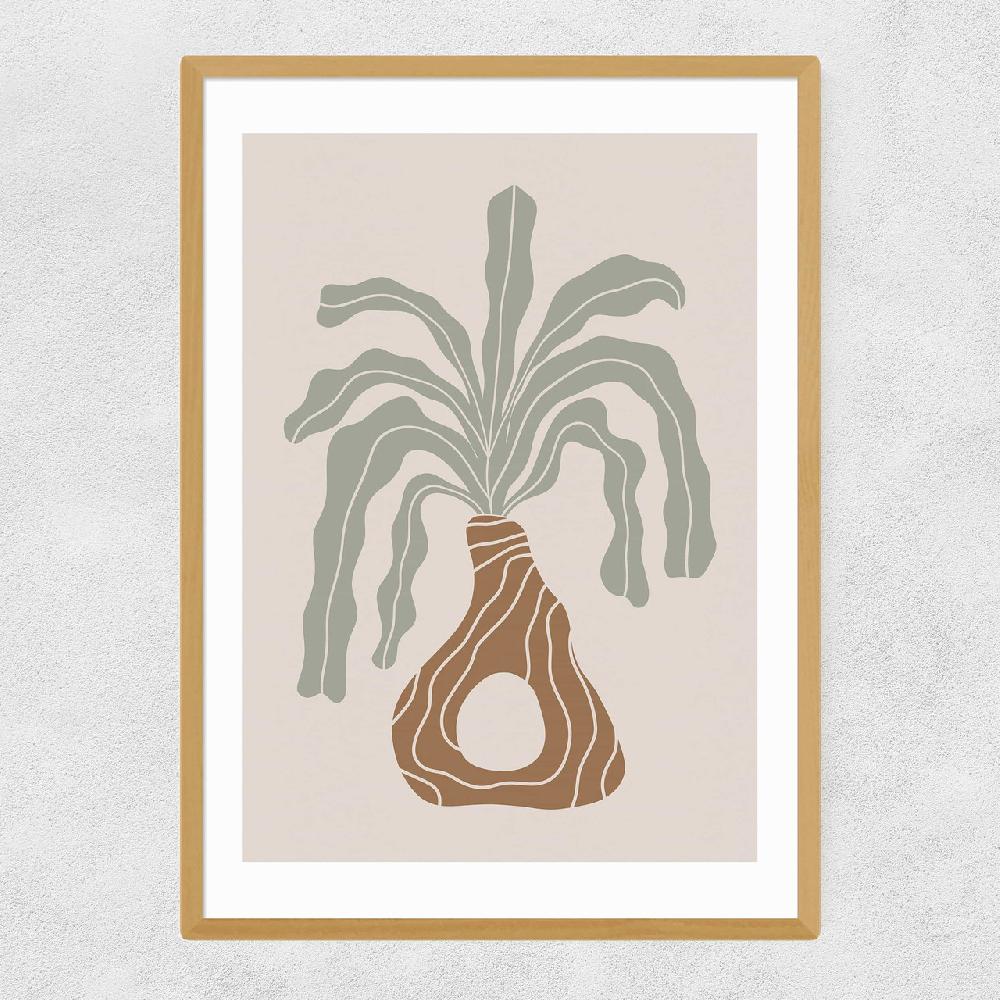 East End Prints Modern Vase I