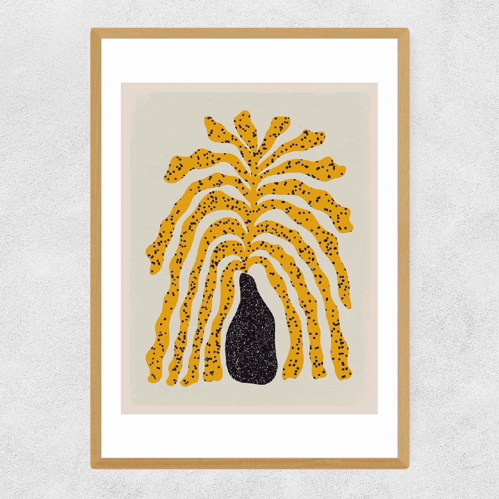 East End Prints Modern Vase III