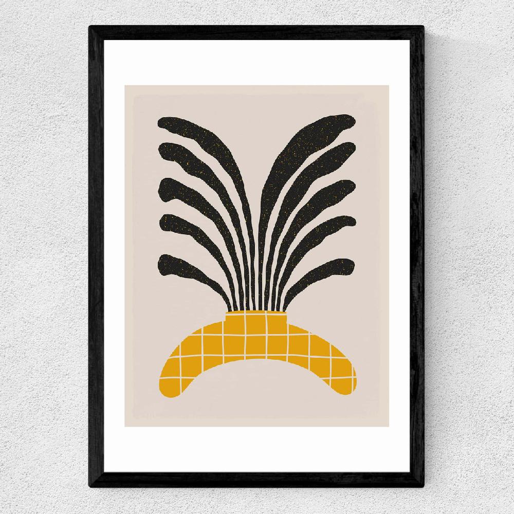 East End Prints Modern Vase IV