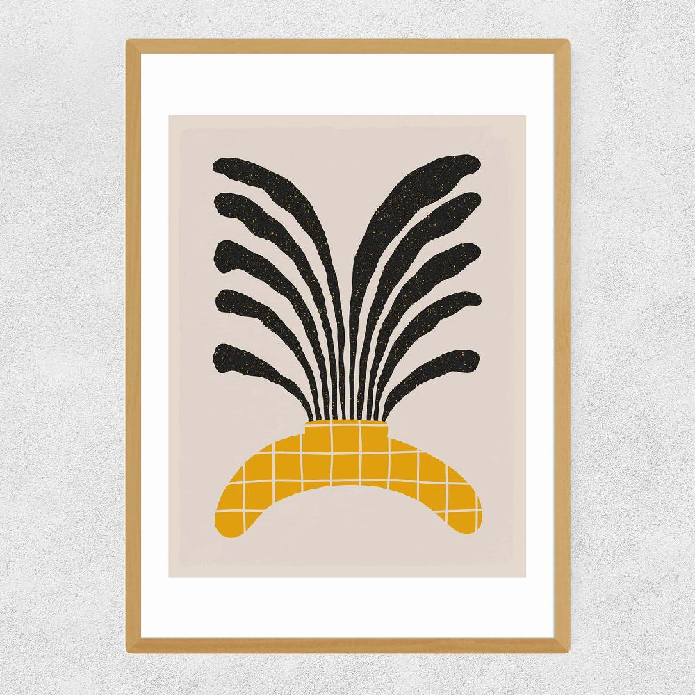 East End Prints Modern Vase IV