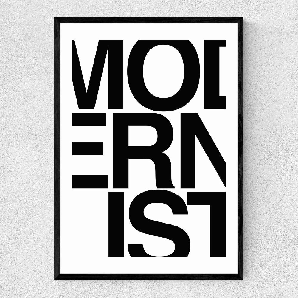 east end prints Modernist Mono