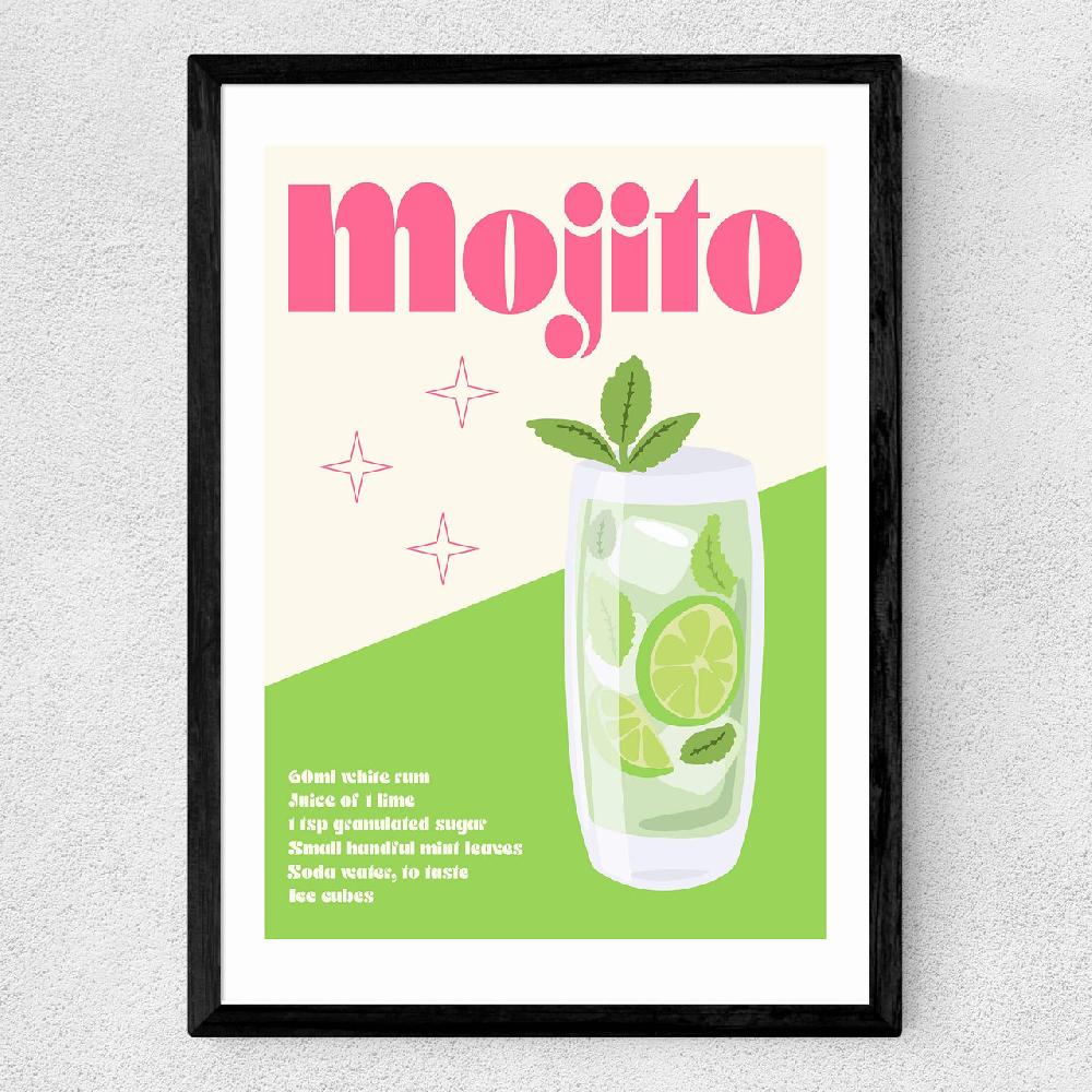 East End Prints Mojito Cocktail