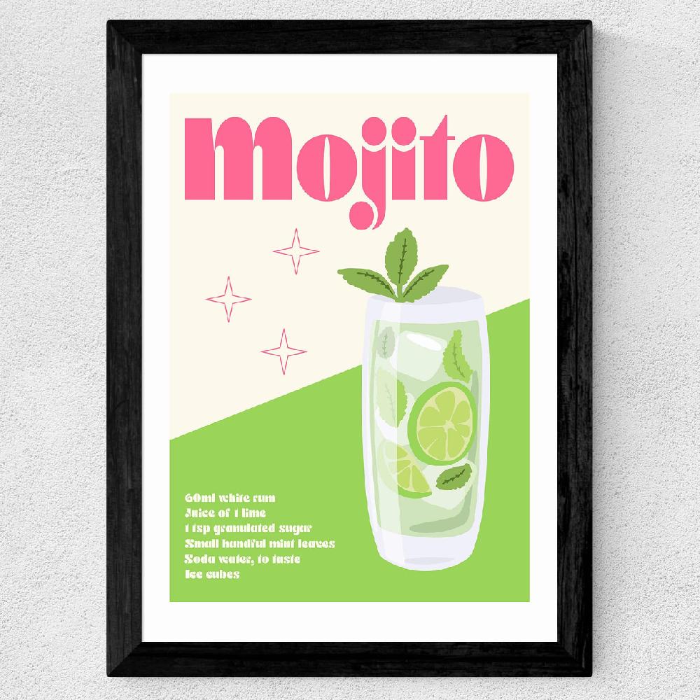 East End Prints Mojito Cocktail