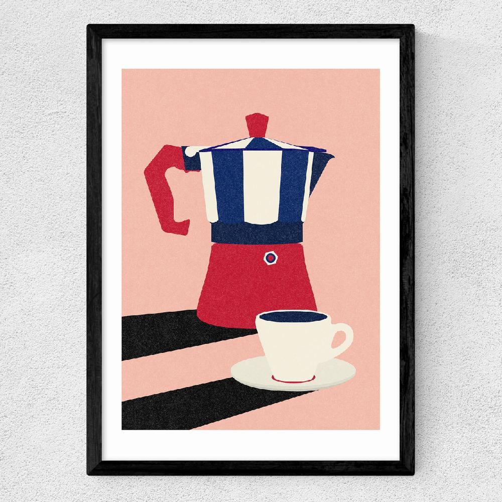 East End Prints Mokka Pot