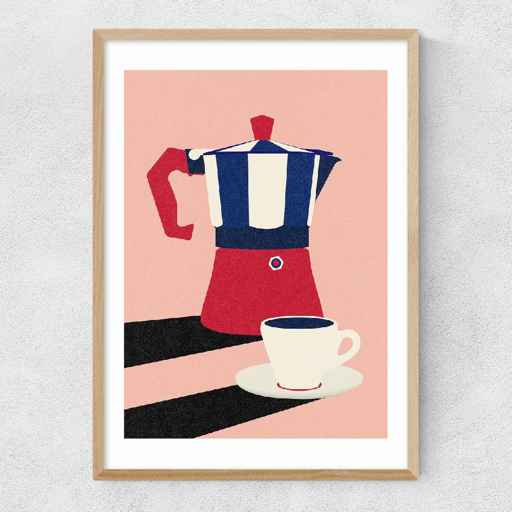East End Prints Mokka Pot