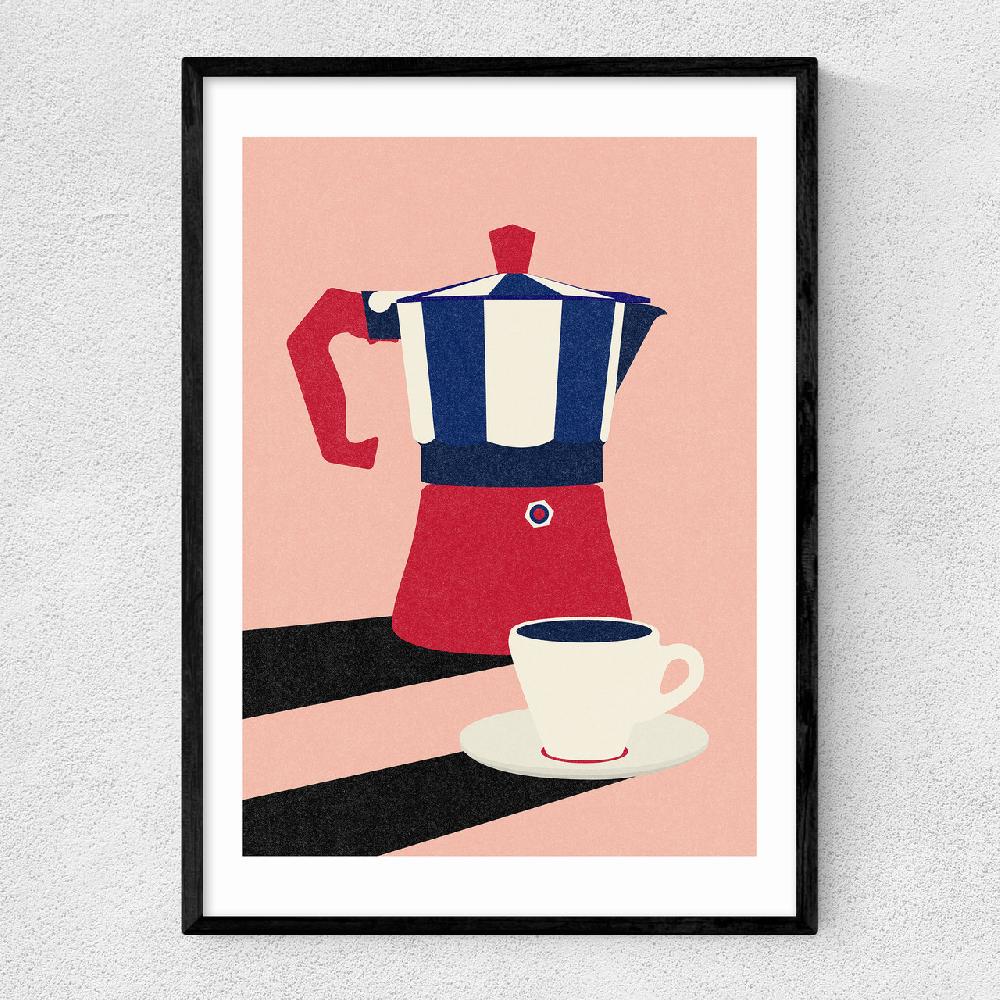 east end prints Mokka Pot