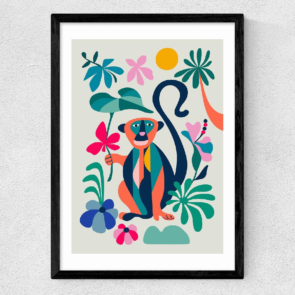 East End Prints Monkey