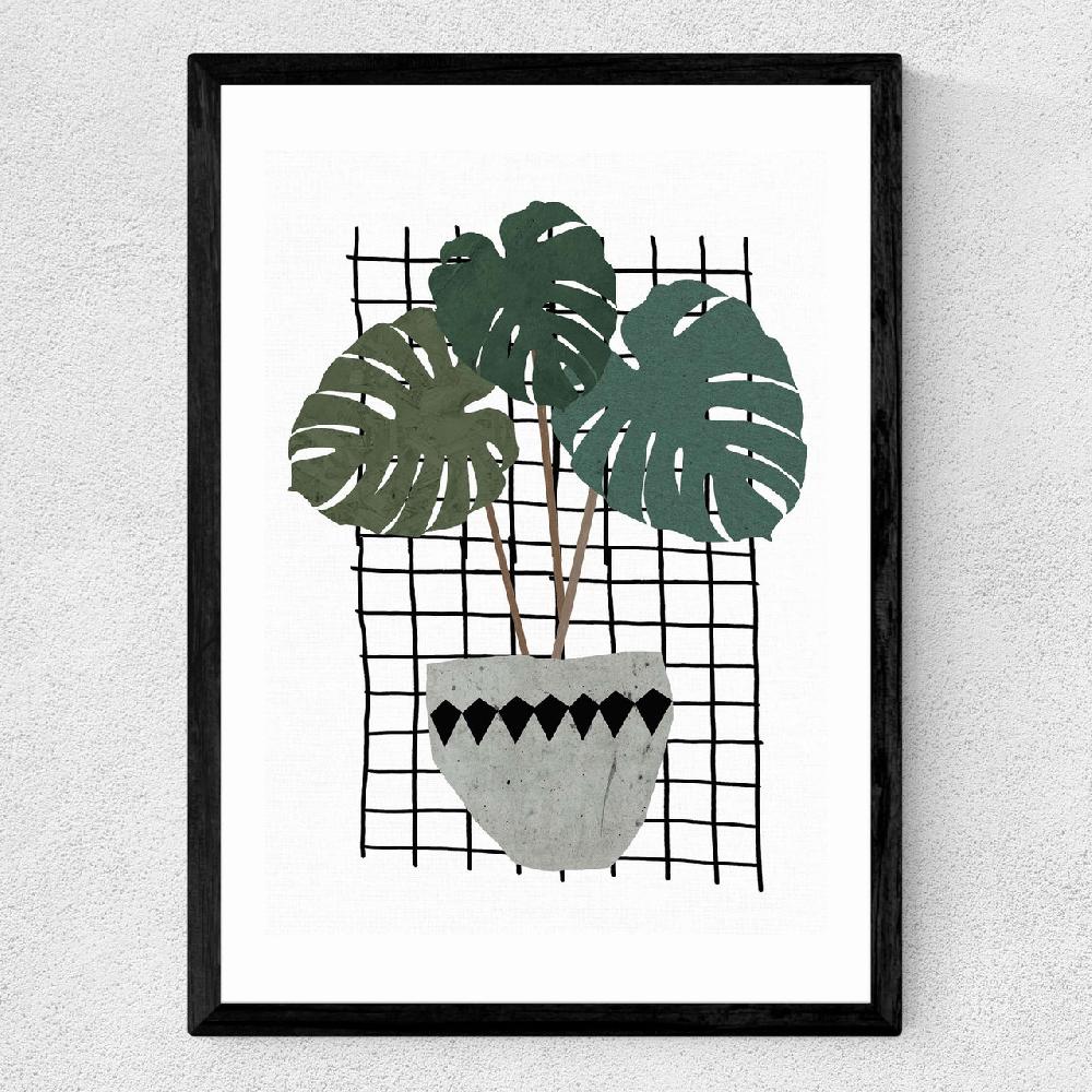 East End Prints Monstera