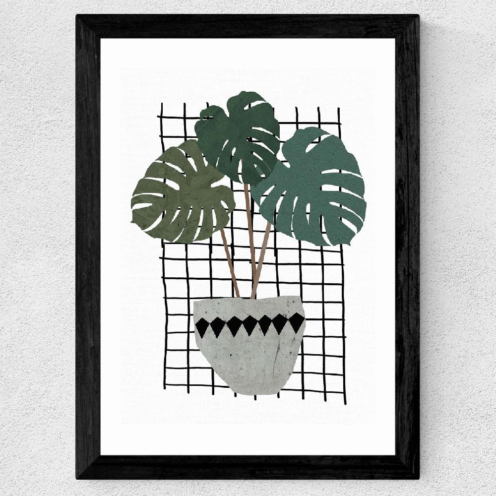 East End Prints Monstera