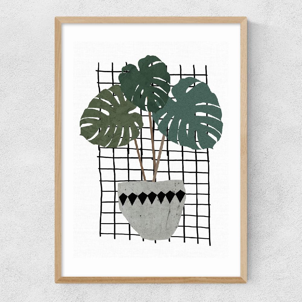 East End Prints Monstera