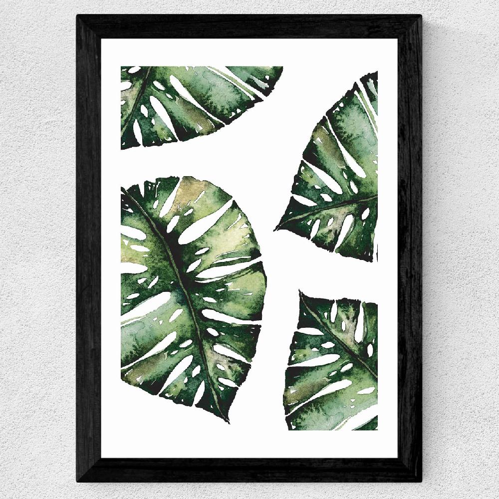 East End Prints Monstera Leaf