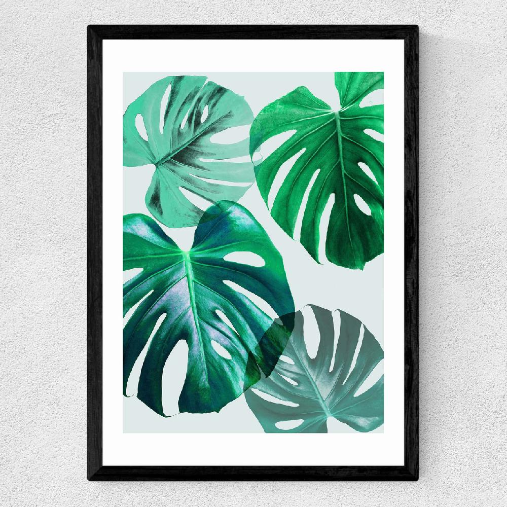 East End Prints Monstera Leaf By Marieke B'hmer