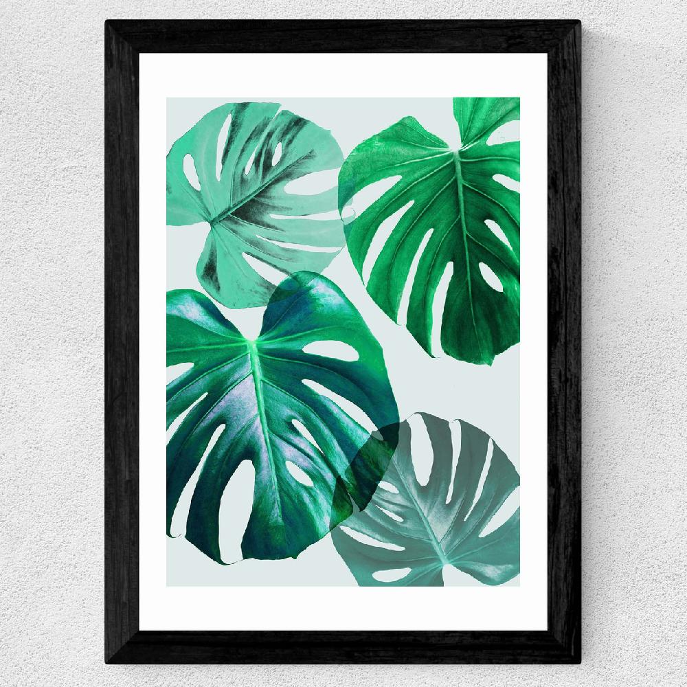 East End Prints Monstera Leaf By Marieke B'hmer