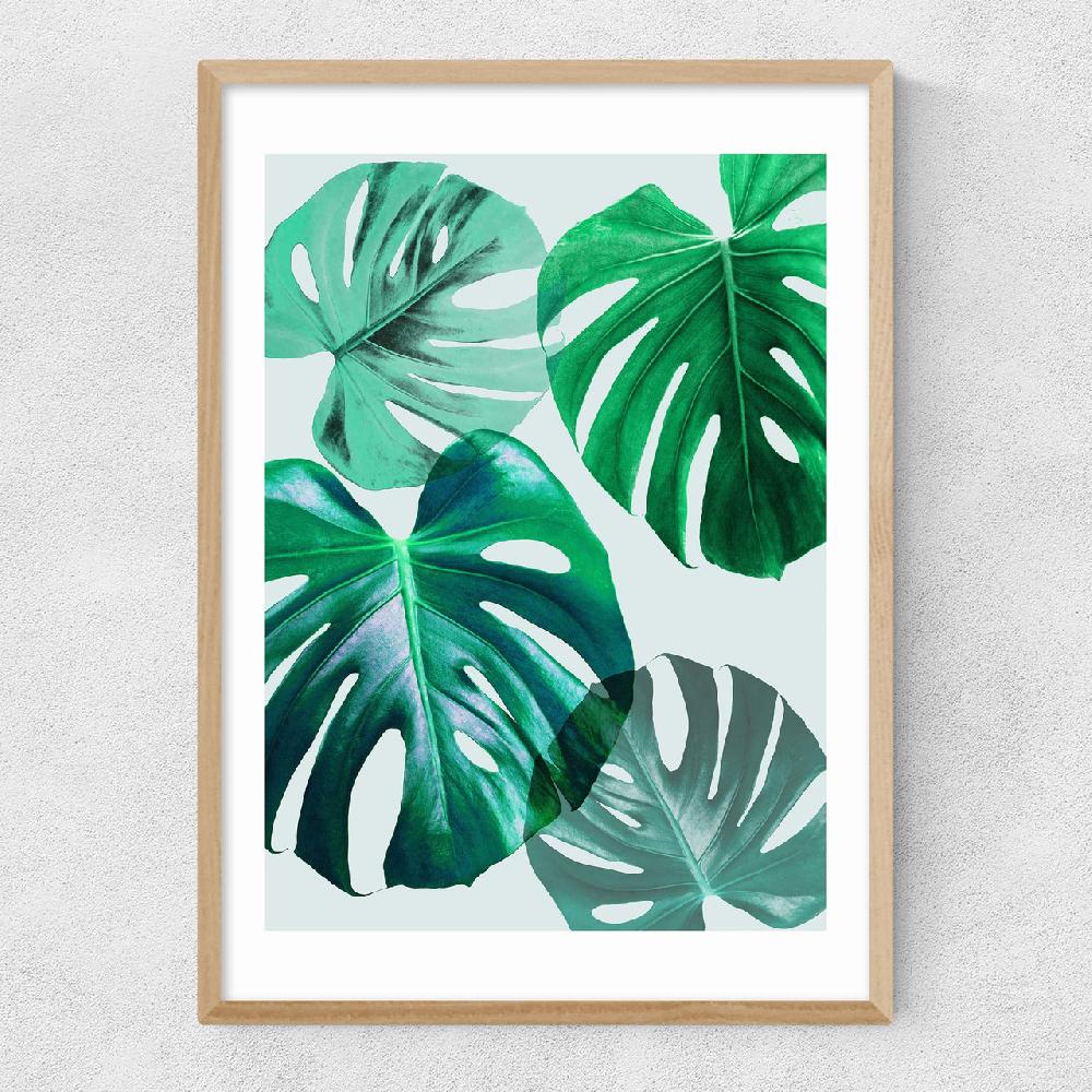 East End Prints Monstera Leaf By Marieke B'hmer