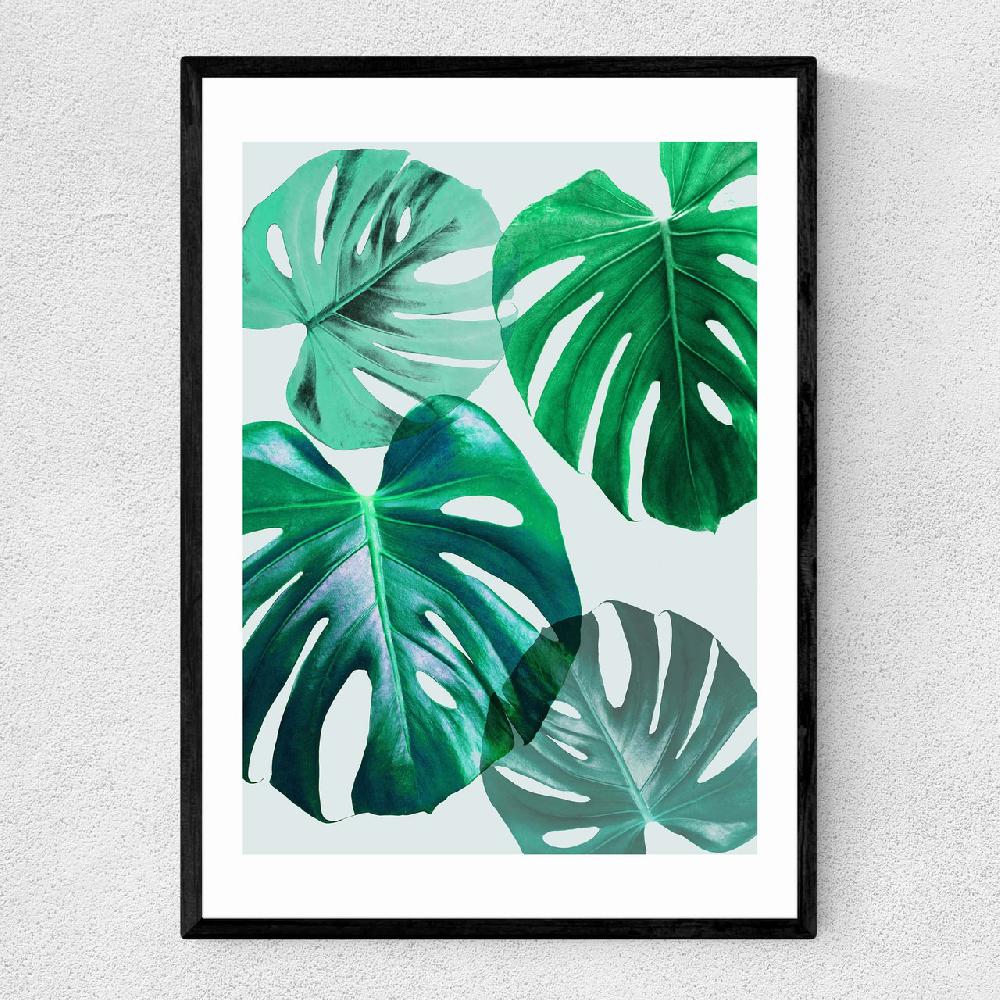 east end prints Monstera Leaf by Marieke B'hmer