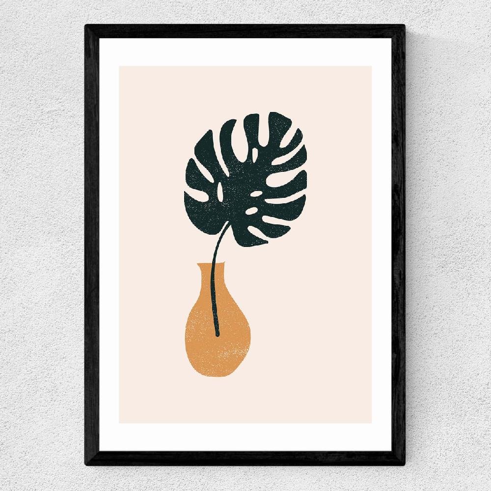 East End Prints Monstera Vase