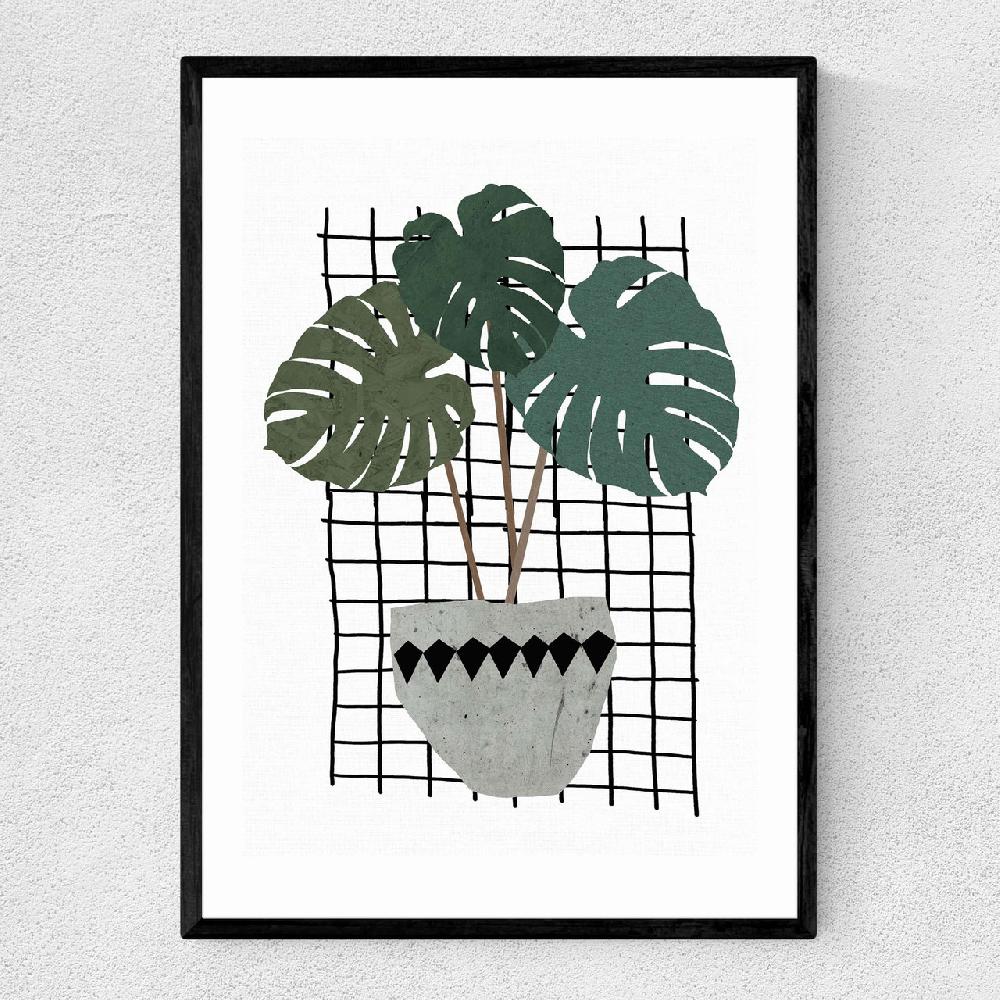 east end prints Monstera