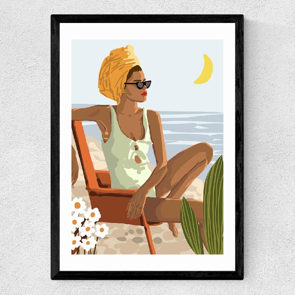 East End Prints Moon Child