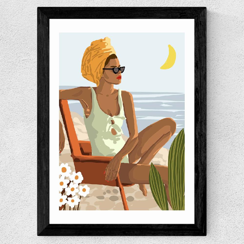 East End Prints Moon Child