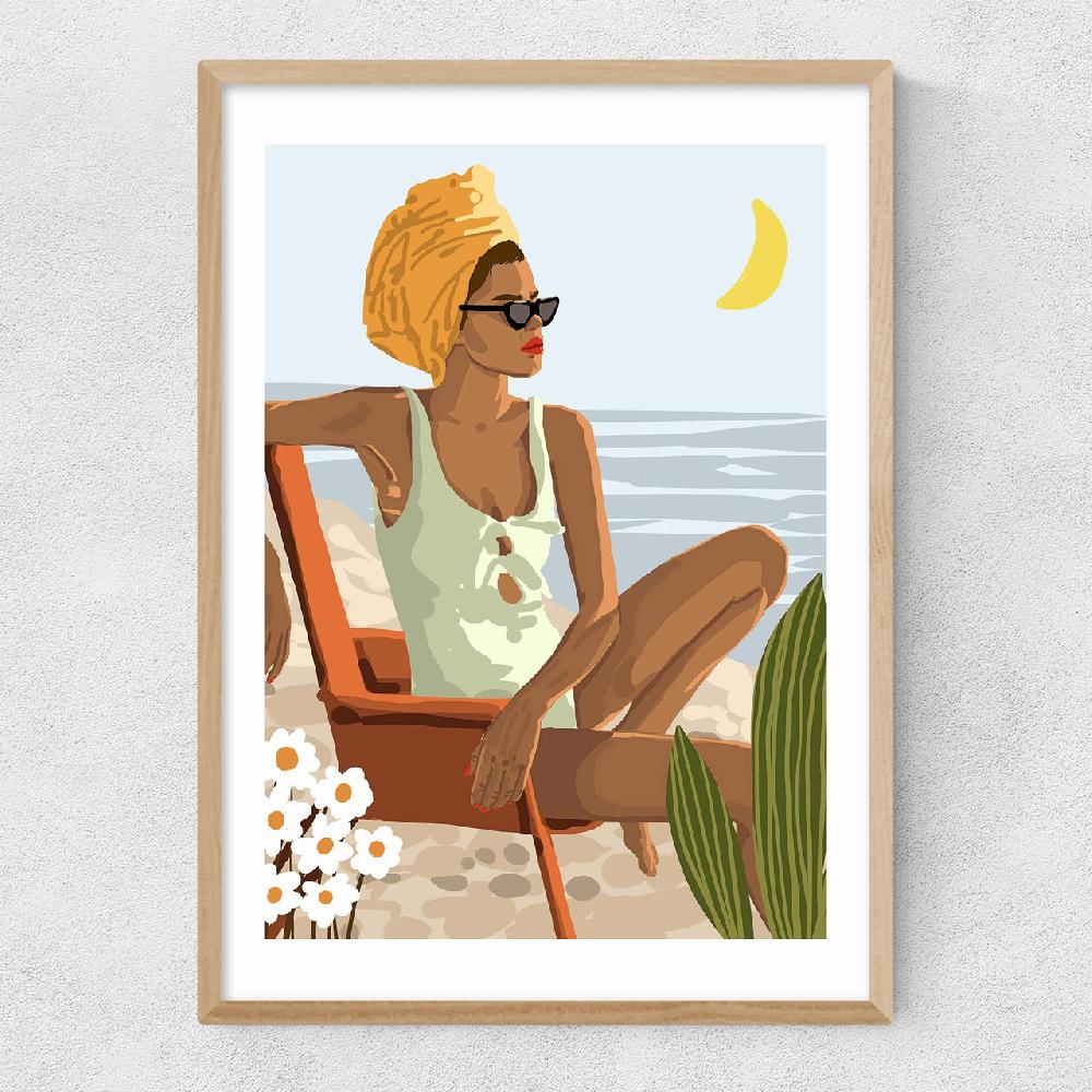 East End Prints Moon Child