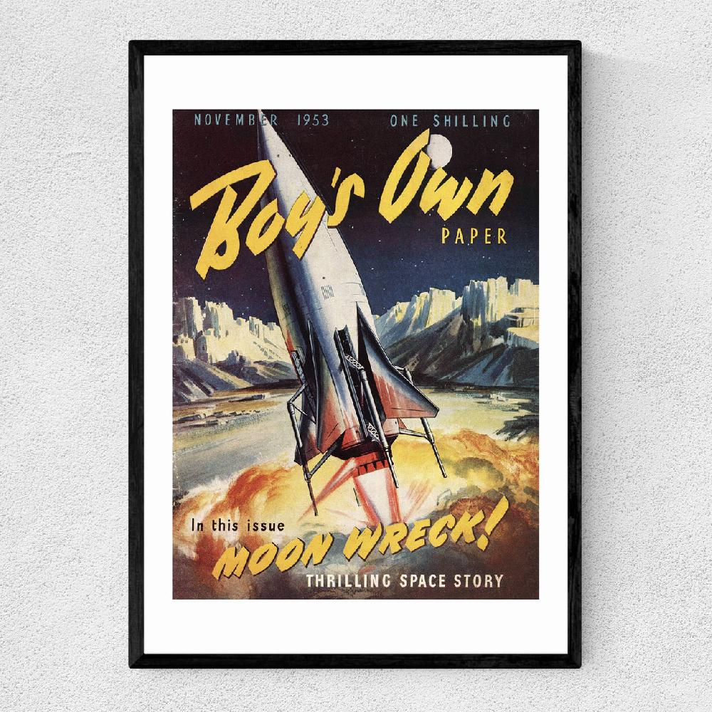 east end prints Moon Wreck