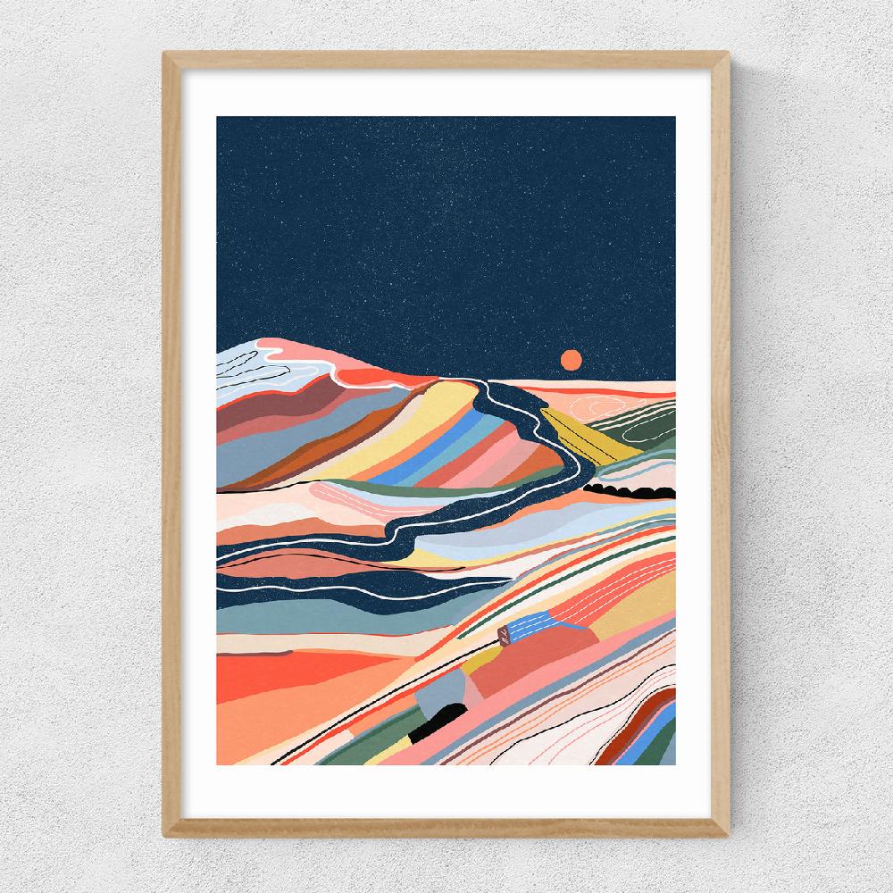 East End Prints Moonstone