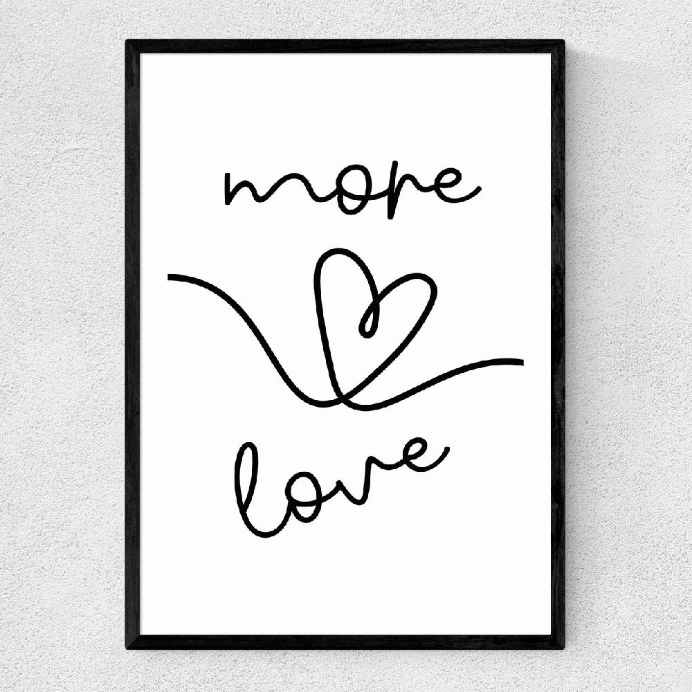 east end prints More Love