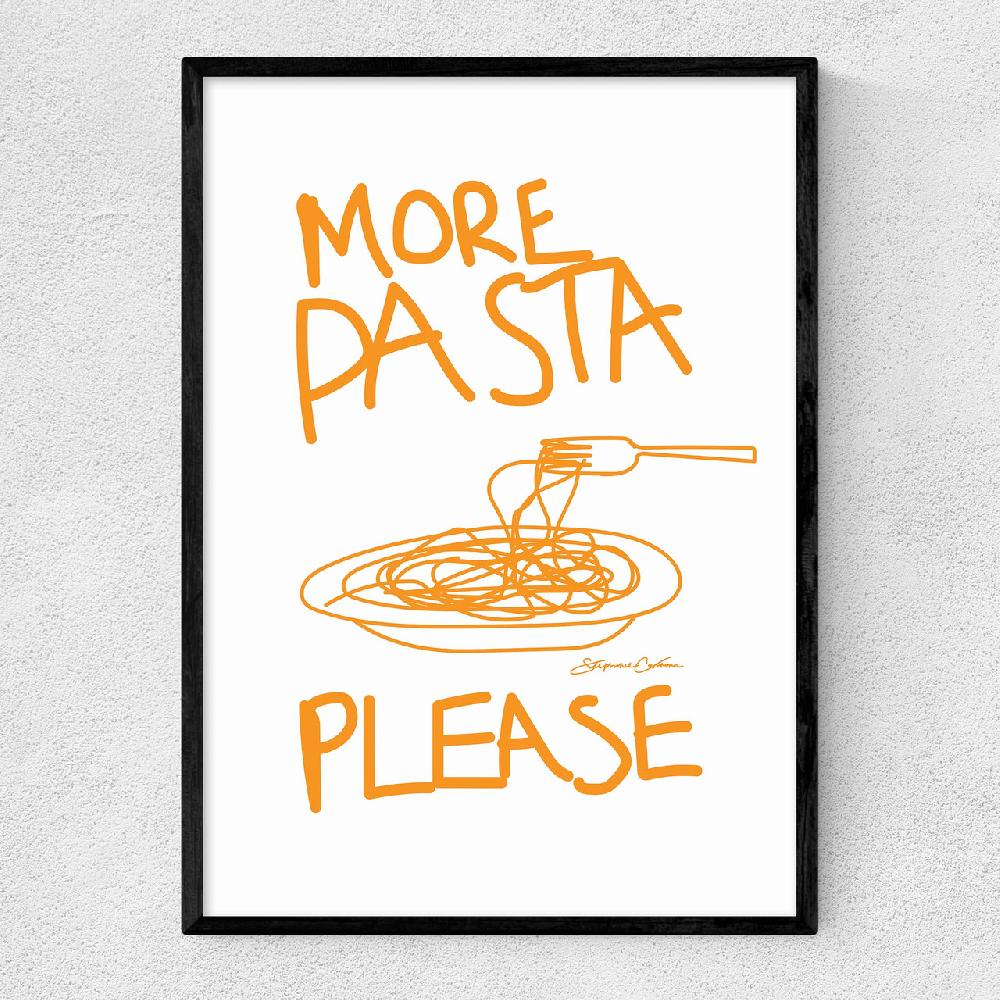 east end prints More Pasta Please