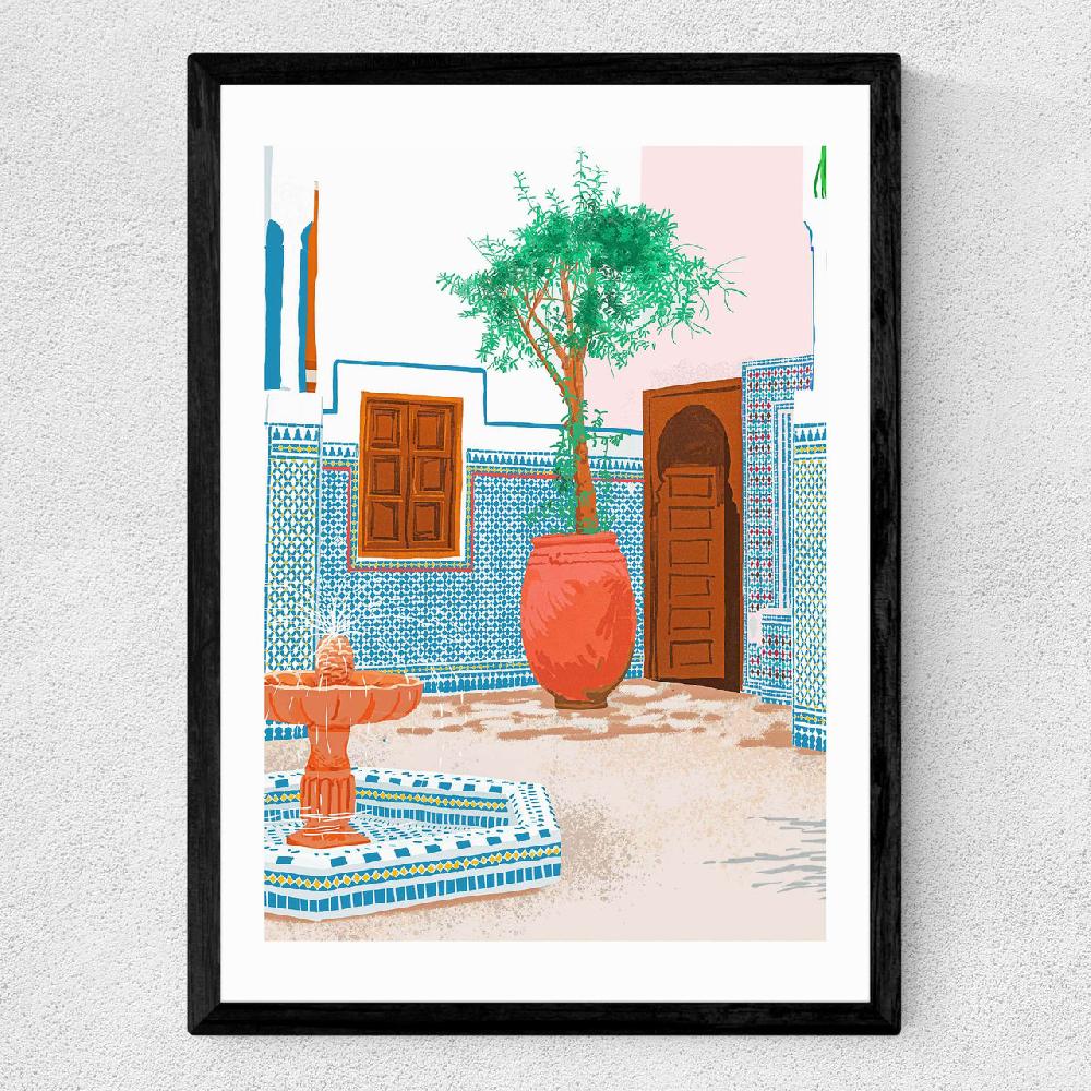 East End Prints Moroccan Villa