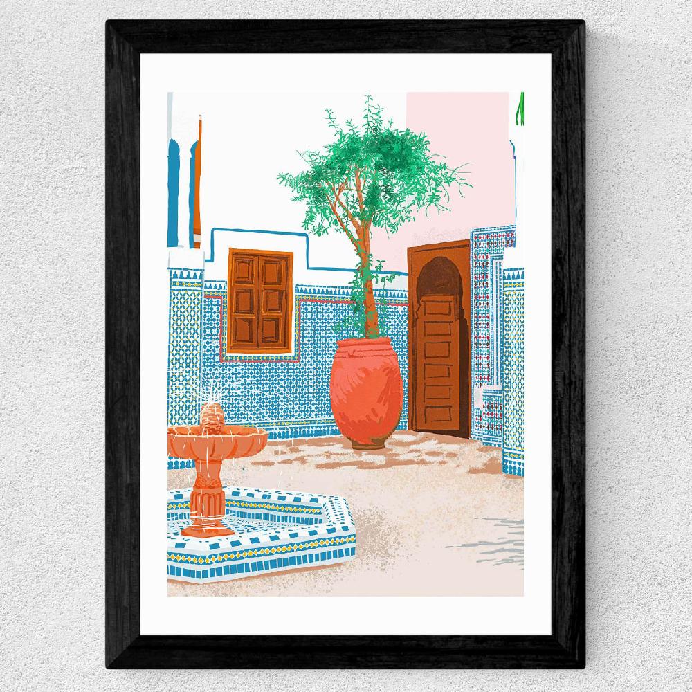 East End Prints Moroccan Villa