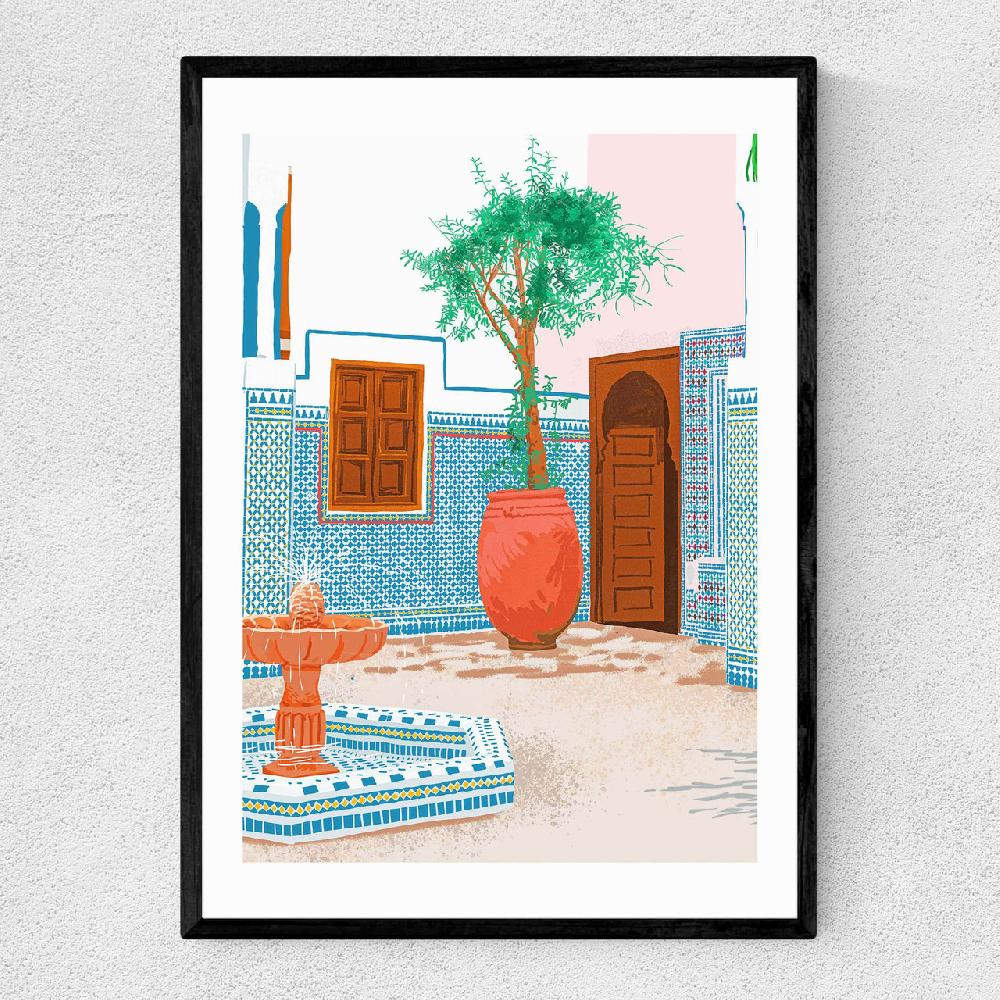 east end prints Moroccan Villa