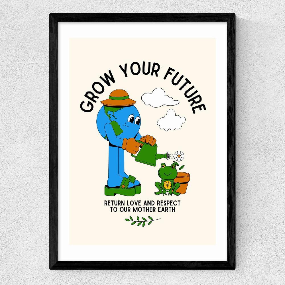East End Prints Mother Earth By Mother & Sun Studio