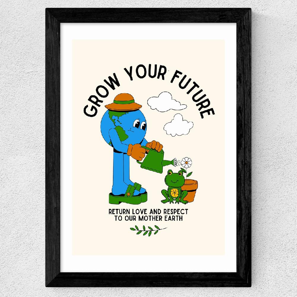 East End Prints Mother Earth By Mother & Sun Studio