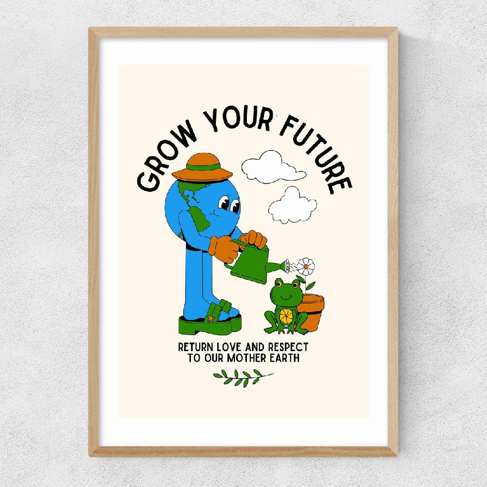 East End Prints Mother Earth By Mother & Sun Studio